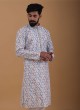 Resham Work Designer Kurta Pajama